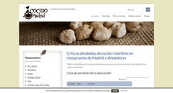 Desktop Screenshot of cocidomadrid.com