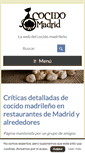 Mobile Screenshot of cocidomadrid.com